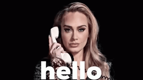 Adele Hello GIF Adele Hello GIF