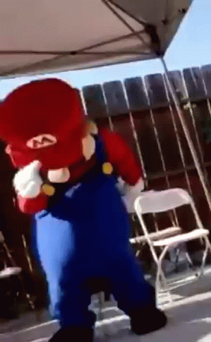 Mario Dance Moves GIF