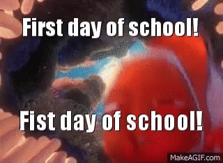 Happy First Day Of School 1st Day Of School GIF Happy First Day Of School 1st Day Of School GIF