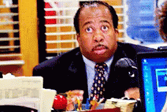 Stanley Hurrying - The Office GIF Stanley Hurrying - The Office GIF