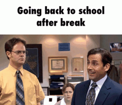 Back To School Summer Break GIF