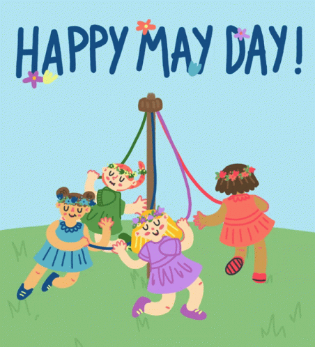 May Day May Pole GIF