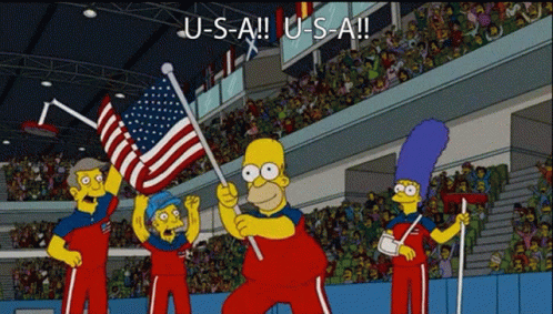 Homer Simpson Usa Homer GIF Homer Simpson Usa Homer GIF