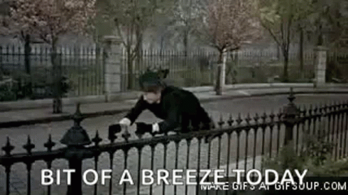 Mary Poppins Wind GIF