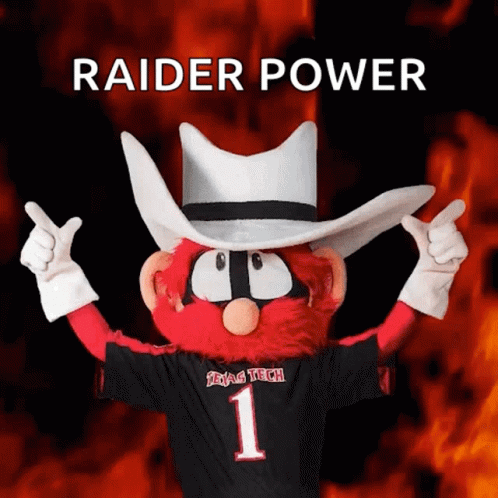 Texas Tech Raider Power GIF