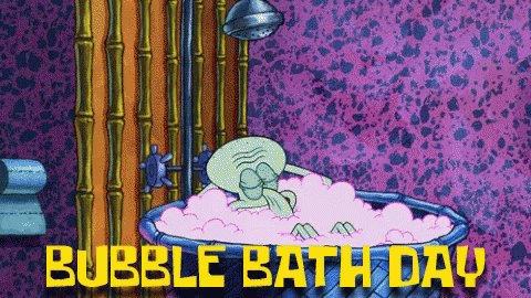 Bubble Bath Day Relaxing GIF