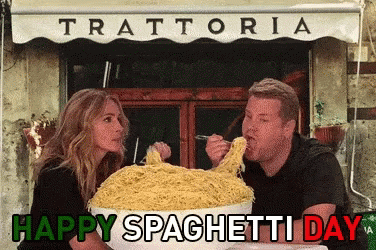 Happy Spaghetti Day Pasta GIF Happy Spaghetti Day Pasta GIF