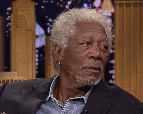 Morgan Freeman Im Done GIF