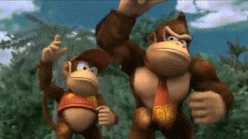 Super Smash Bros Brawl Diddy Kong GIF