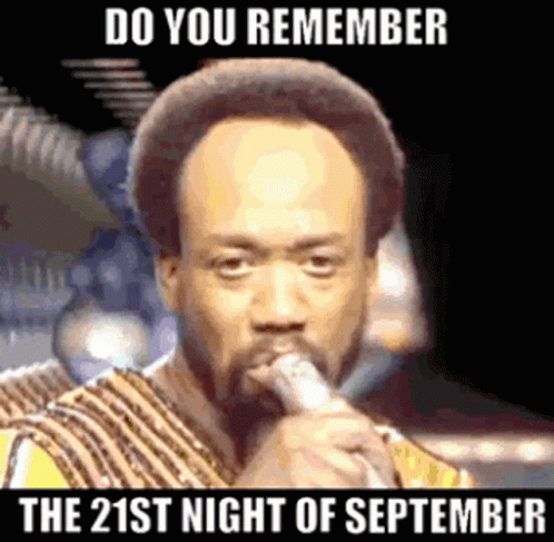 September Earth Wind And Fire GIF