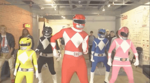 Power Rangers Dance GIF Power Rangers Dance GIF