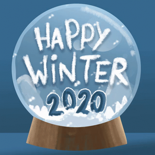 First Day Of Winter Happy Winter2020 GIF