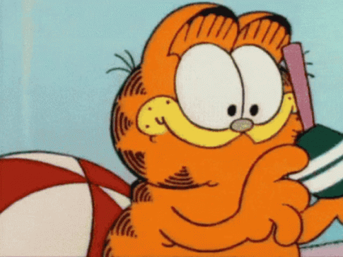 Garfield Shades On GIF