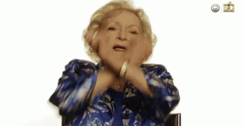 Betty White Dab GIF Betty White Dab GIF