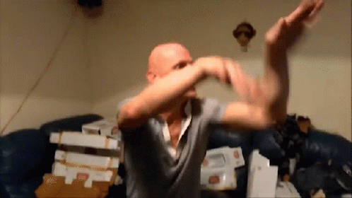Bounce By The Ounce Crazy Bald Guy GIF Bounce By The Ounce Crazy Bald Guy GIF