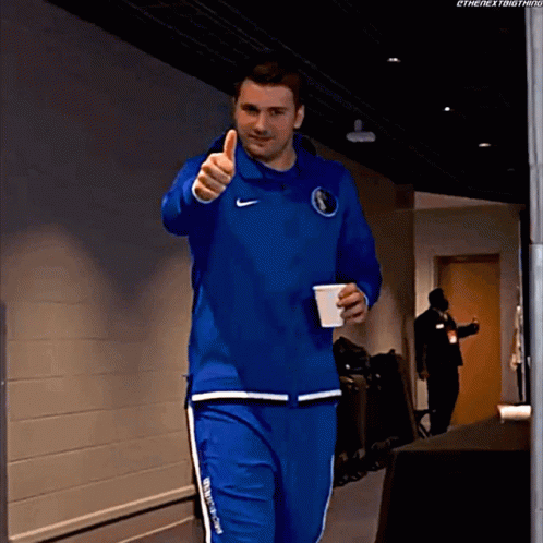 Luka Doncic Thumbs Up GIF Luka Doncic Thumbs Up GIF
