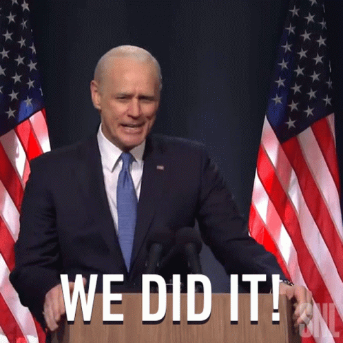 We Did It Joe Biden GIF We Did It Joe Biden GIF