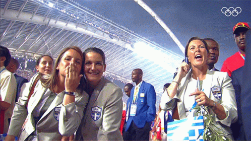Blow AKiss Olympic Games GIF
