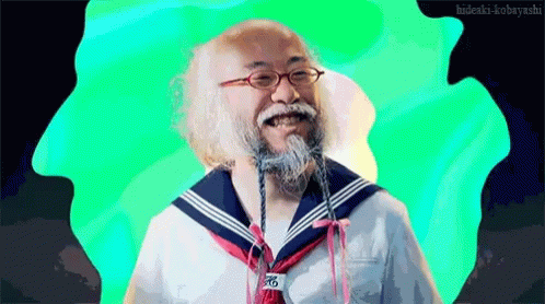 Sailor Moon Suit Old Man GIF Sailor Moon Suit Old Man GIF