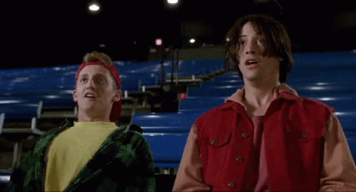 Bh187 Bill And Ted Bogus Journey GIF