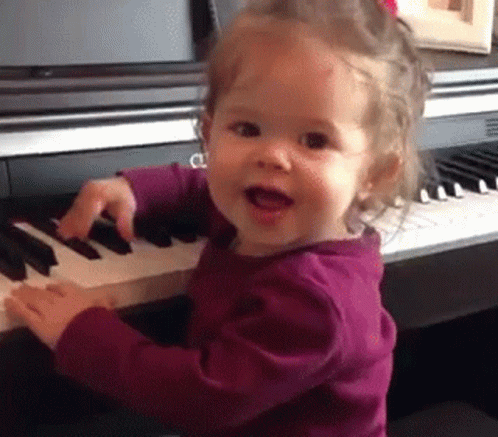 Playing Piano Claire Crosby GIF Playing Piano Claire Crosby GIF