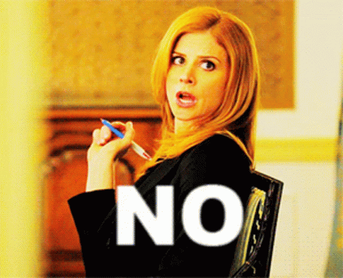 No Nope GIF No Nope GIF