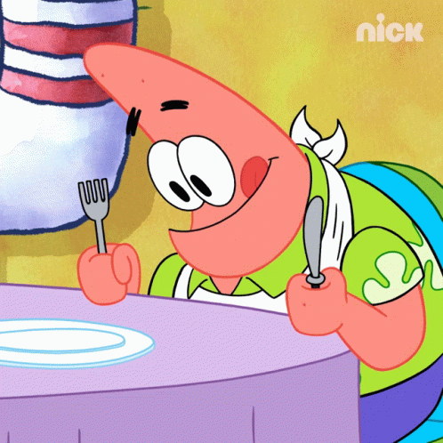 Hungry Patrick Star GIF Hungry Patrick Star GIF