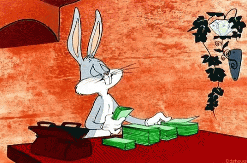Bugs Bunny Money GIF Bugs Bunny Money GIF