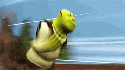 Running Shrek GIF Running Shrek GIF