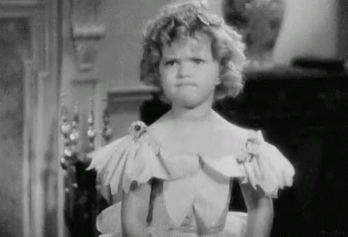 Angry Shirley Temple GIF Angry Shirley Temple GIF