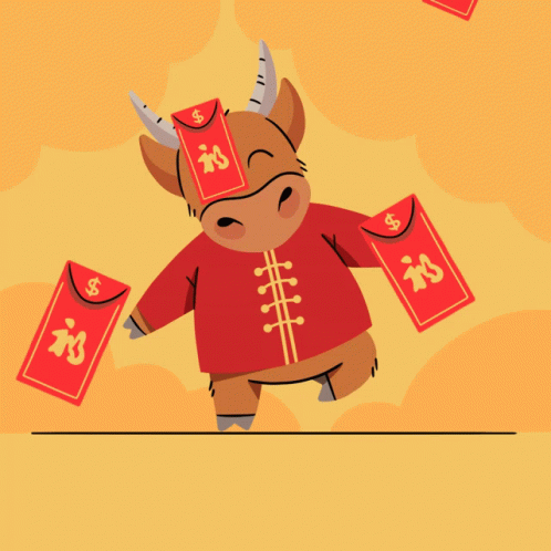 Lunar New Year Year Of The Ox GIF