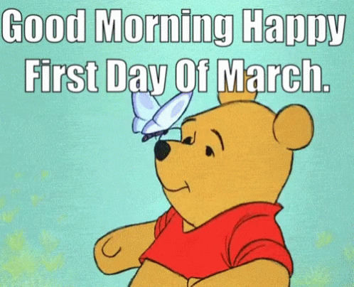 Good Morning March1st GIF Good Morning March1st GIF