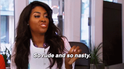 So Rude And So Nasty GIF So Rude And So Nasty GIF