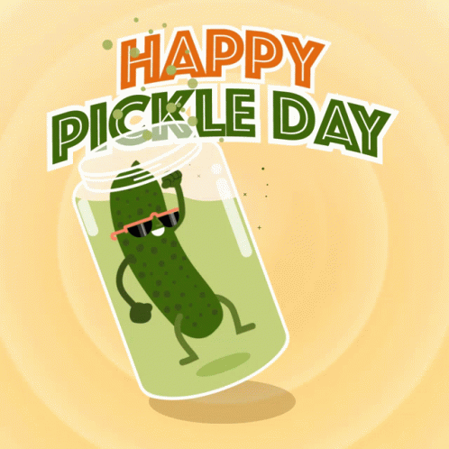 Happy Pickle Day Dancing GIF Happy Pickle Day Dancing GIF
