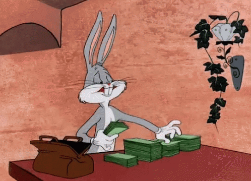 Bugs Bunny Money GIF Bugs Bunny Money GIF