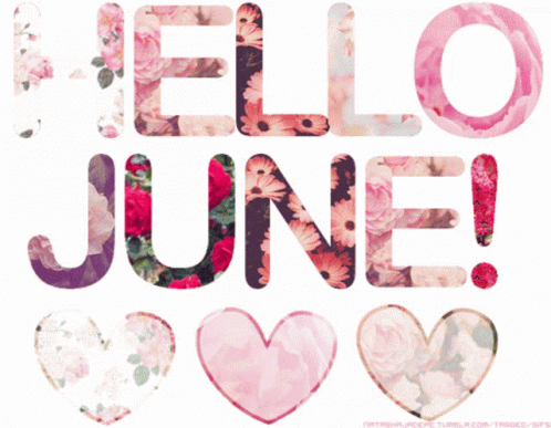 Hello June First Day Of June GIF Hello June First Day Of June GIF
