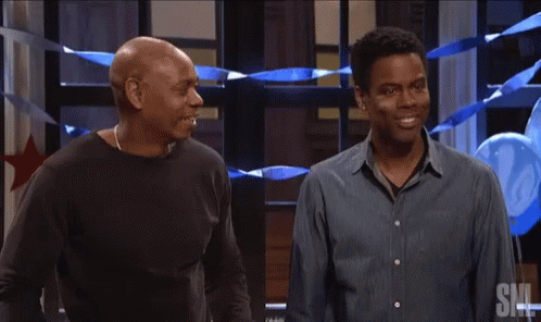 Dave Chappelle Chris Rock GIF Dave Chappelle Chris Rock GIF