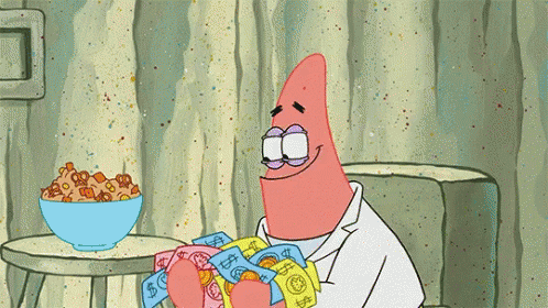 Make It Rain Money Patrick Star GIF Make It Rain Money Patrick Star GIF