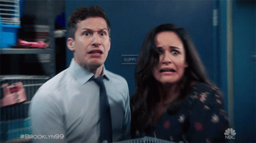 Screaming Melissa Fumero GIF Screaming Melissa Fumero GIF