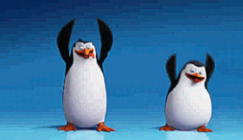 Penguin Happy Dance GIF Penguin Happy Dance GIF
