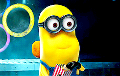 Minion Spitting Out Popcorn GIF Minion Spitting Out Popcorn GIF