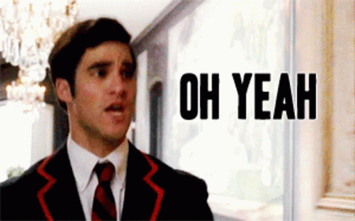 Glee Blaine Anderson GIF Glee Blaine Anderson GIF