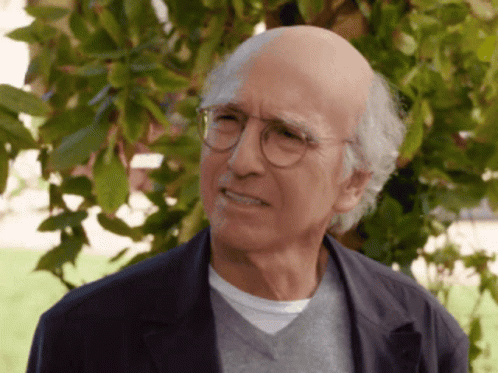 Larry David Confused GIF