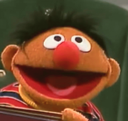 Ernie Sesame Street GIF Ernie Sesame Street GIF
