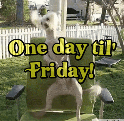 One Day Til Friday Thursday GIF One Day Til Friday Thursday GIF