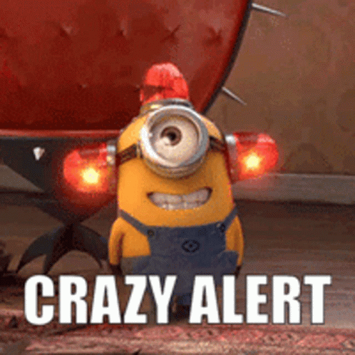 Crazy Alert Crazy GIF Crazy Alert Crazy GIF