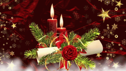 Christmas Candle Christmas Decor GIF Christmas Candle Christmas Decor GIF