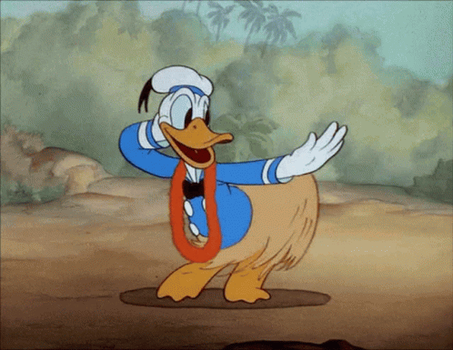 Dance Donald Duck GIF