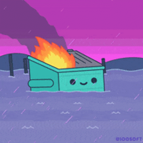 Dumpsterfire Whats GIF