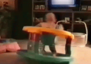 Weekend Spinning Baby GIF